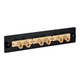 ADAPTER PANEL, 6-SIMPLEX ST, METAL BLACK - ICFOPT16BK ADAPTER PANEL, 6-SIMPLEX ST, METAL BLACK - ICFOPT16BK